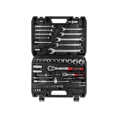 Набор головок и ключей 82пр. 1/4",1/2" PRO STARTUL STUTTGART (PRO-082S) Набор головок и ключей 82пр. 1/4",1/2" PRO STARTUL STUTTGART (PRO-082S)