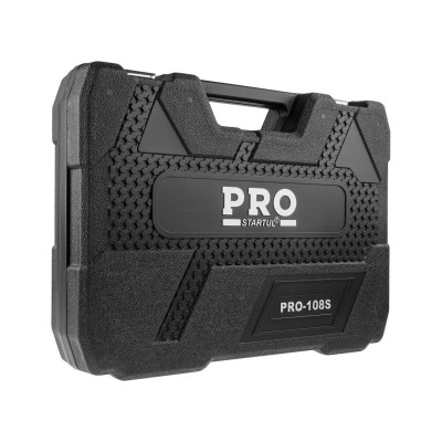 Набор головок и бит 108пр. 1/4",1/2" PRO STARTUL STUTTGART (PRO-108S) Набор головок и бит 108пр. 1/4",1/2" PRO STARTUL STUTTGART (PRO-108S)