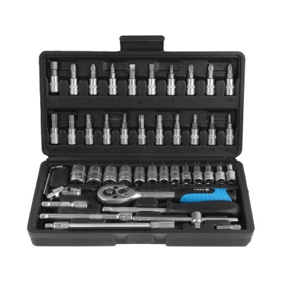 Набор головок и бит 46пр. TREK Набор головок и бит 46пр. TREK