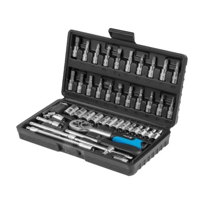 Набор головок и бит 46пр. TREK Набор головок и бит 46пр. TREK