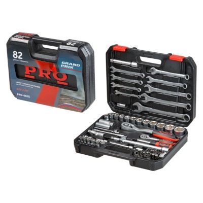 Набор головок и ключей 82пр. 1/4",1/2" PRO STARTUL GRAND PRIX (PRO-082G) Набор головок и ключей 82пр. 1/4",1/2" PRO STARTUL GRAND PRIX (PRO-082G)