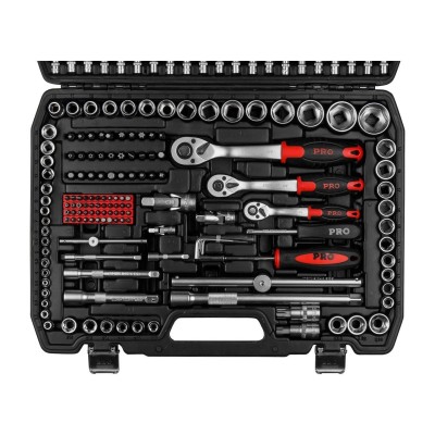 Набор головок и ключей 216пр. 1/4",3/8",1/2" PRO STARTUL STUTTGART (PRO-216S) Набор головок и ключей 216пр. 1/4",3/8",1/2" PRO STARTUL STUTTGART (PRO-216S)