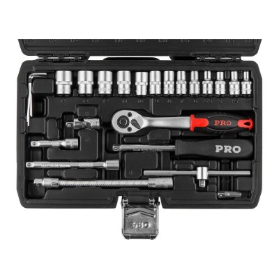 Набор головок и бит 46пр. 1/4" PRO STARTUL STUTTGART (PRO-046S) Набор головок и бит 46пр. 1/4" PRO STARTUL STUTTGART (PRO-046S)