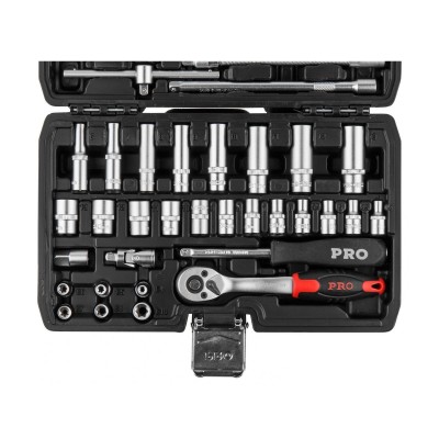 Набор головок и бит 56пр. 1/4" PRO STARTUL STUTTGART (PRO-056S) Набор головок и бит 56пр. 1/4" PRO STARTUL STUTTGART (PRO-056S)