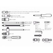 Набор головок и бит 94пр. TREK