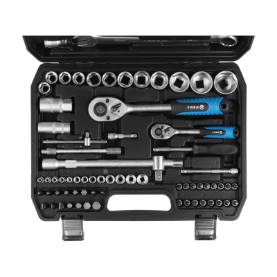 Набор головок и ключей 82пр. TREK Набор головок и ключей 82пр. TREK