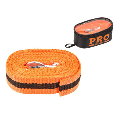 Трос буксировочный с крюками 5т, 4.5м PRO STARTUL Трос буксировочный с крюками 5т, 4.5м PRO STARTUL