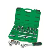 Набор головок 1/2" 8-32мм 24предм. 6гр. TOPTUL