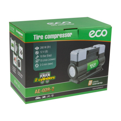 Компрессор автомобильный ECO AE-028-2 Компрессор автомобильный ECO AE-028-2