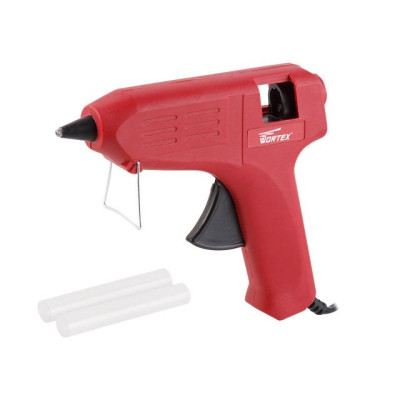 Пистолет клеевой WORTEX GG 1140-3 в блистере + 2 клеевых стержня Пистолет клеевой WORTEX GG 1140-3 в блистере + 2 клеевых стержня