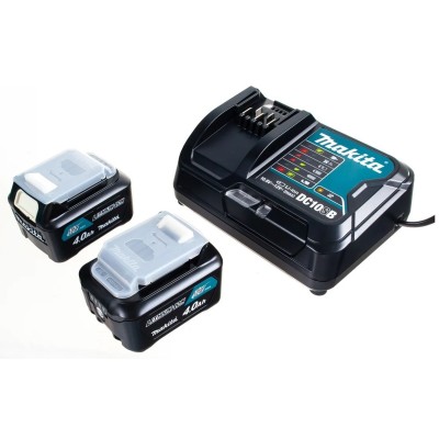 Аккумулятор BL1041B 4.0 Ah (2 шт) + зарядное DC10SB MAKITA в кейсе Аккумулятор BL1041B 4.0 Ah (2 шт) + зарядное DC10SB MAKITA в кейсе