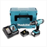 Аккум. ударная дрель-шуруповерт MAKITA LXT DHP 453 RTJ MAKPAC
