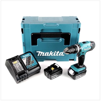 Аккум. ударная дрель-шуруповерт MAKITA LXT DHP 453 RTJ MAKPAC Аккум. ударная дрель-шуруповерт MAKITA LXT DHP 453 RTJ MAKPAC