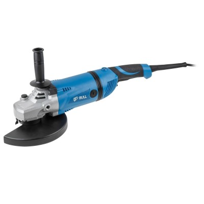 Двуручная углошлифмашина BULL WS 2302 в кор. 2200 Вт, 230 мм, 6500 об/мин, пылезащ., 4м кабель Двуручная углошлифмашина BULL WS 2302 в кор. 2200 Вт, 230 мм, 6500 об/мин, пылезащ., 4м кабель