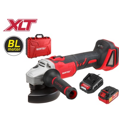 Аккум. углошлифмашина WORTEX CAG 1812 E в чем. ALL1 XLT SET БЕСЩЕТ., 18 В, 125 мм, 8000 об/мин Аккум. углошлифмашина WORTEX CAG 1812 E в чем. ALL1 XLT SET БЕСЩЕТ., 18 В, 125 мм, 8000 об/мин