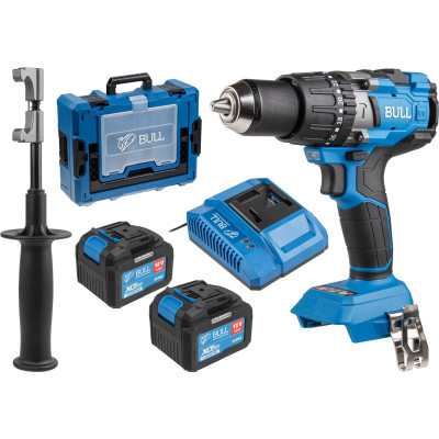 Аккум. дрель-шуруповерт BULL SR 1805 Xcase XLTpro, 2х6 А*ч, БЕСЩЕТ., 18 В, 120 Н*м, БЗП(мет.) 13 мм Аккум. дрель-шуруповерт BULL SR 1805 Xcase XLTpro, 2х6 А*ч, БЕСЩЕТ., 18 В, 120 Н*м, БЗП(мет.) 13 мм