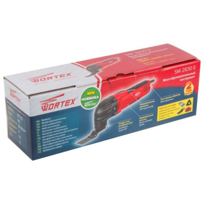 Многофункциональный инструмент (реноватор) WORTEX SM 2830 E в кор. + набор оснастки Многофункциональный инструмент (реноватор) WORTEX SM 2830 E в кор. + набор оснастки