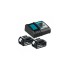 Комплект аккумулятор LXT 18.0 В BL1850B 2 шт. + зарядное устройство DC18RC в кор. Комплект аккумулятор LXT 18.0 В BL1850B 2 шт. + зарядное устройство DC18RC в кор.