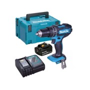 Аккум. ударная дрель-шуруповерт MAKITA LXT DHP 482 Z MAKPAC + АКЦИЯ (1 аккумулятор, зарядное)