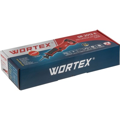 Сабельная пила WORTEX SR 2012 E в кор. + 2 пильных полотна 1200 Вт, дер. 210 мм, ход 30 мм, рег.об. Сабельная пила WORTEX SR 2012 E в кор. + 2 пильных полотна 1200 Вт, дер. 210 мм, ход 30 мм, рег.об.