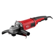 Двуручная углошлифмашина WORTEX AG 2326-2 в кор. 2100 Вт, 230 мм, 6500 об/мин., плавный пуск