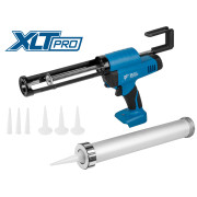 Аккум. пистолет для герметика BULL CG 1860 SOLO, 300/600 мл, 2500 Н, 8,3 мм/с, рег. скор.