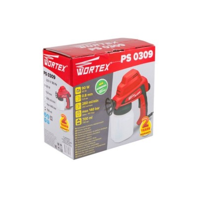 Краскораспылитель электрический WORTEX PS 0309 в кор. Краскораспылитель электрический WORTEX PS 0309 в кор.