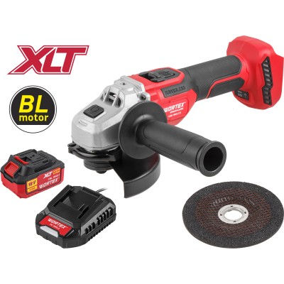 Аккум. углошлифмашина WORTEX CAG 1812-2 E в кор. XLT SET БЕСЩЕТ., 18 В, 125 мм, 3000-8500 об/мин Аккум. углошлифмашина WORTEX CAG 1812-2 E в кор. XLT SET БЕСЩЕТ., 18 В, 125 мм, 3000-8500 об/мин