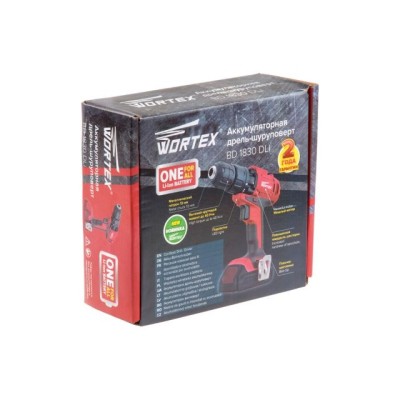 Аккум. ударная дрель-шуруповерт WORTEX BD 1830 DLi в кор. Аккум. ударная дрель-шуруповерт WORTEX BD 1830 DLi в кор.