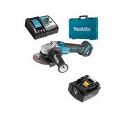 Аккум. углошлифмашина MAKITA LXT DGA 504 RT в чем.