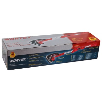 Шлифмашина для стен и потолков WORTEX DG 2285 в кор. 820 Вт, 225 мм, LED, 600-1900 об/мин Шлифмашина для стен и потолков WORTEX DG 2285 в кор. 820 Вт, 225 мм, LED, 600-1900 об/мин
