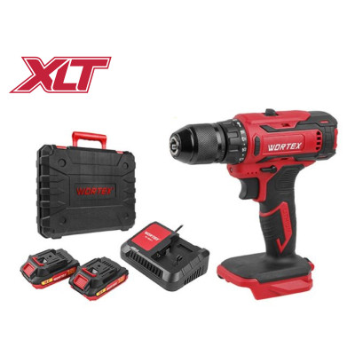 Аккум. дрель-шуруповерт WORTEX BD 1820-1 Li в чем. ALL1 XLT 18 В, 30 Н*м, 2х2 А*ч, БЗП(мет.) 13 мм Аккум. дрель-шуруповерт WORTEX BD 1820-1 Li в чем. ALL1 XLT 18 В, 30 Н*м, 2х2 А*ч, БЗП(мет.) 13 мм
