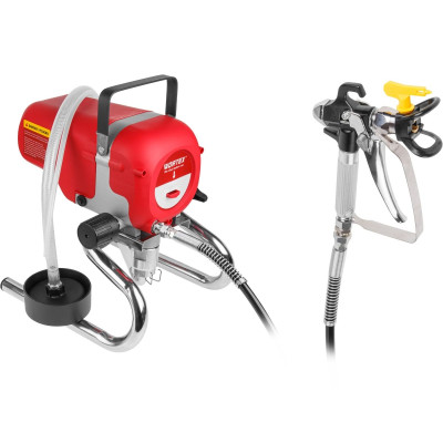 Безвоздушный окрасочный аппарат WORTEX LS 2215 в кор. 1200 Вт, 1.6 л/мин, 227 Бар, шланг 7.6 м Безвоздушный окрасочный аппарат WORTEX LS 2215 в кор. 1200 Вт, 1.6 л/мин, 227 Бар, шланг 7.6 м