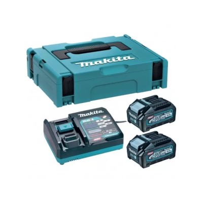 Комплект PSK MKP1G002 40V XGT аккумулятор BL4040 (2 шт.) + зарядное устройство DC40RA XGT в кейсе Комплект PSK MKP1G002 40V XGT аккумулятор BL4040 (2 шт.) + зарядное устройство DC40RA XGT в кейсе
