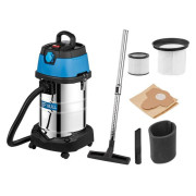 Пылесос BULL AS 3001 + аксессуары 1400 Вт, 30 л, 6м кабель, 3м шланг, HEPA, мануал., выдув