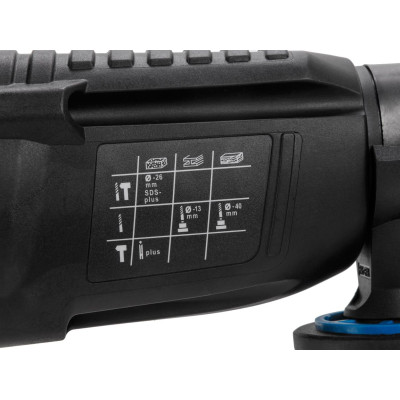 Перфоратор BULL BH 2602 в чем. Xcase 800 Вт, 3.0 Дж, 4 реж. + 2 зубила, 3 сверла, БЗП в комплекте Перфоратор BULL BH 2602 в чем. Xcase 800 Вт, 3.0 Дж, 4 реж. + 2 зубила, 3 сверла, БЗП в комплекте