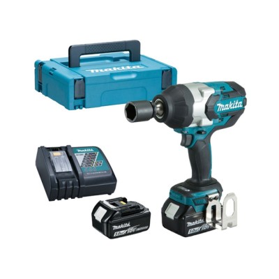 Аккум. ударный гайковерт MAKITA LXT DTW 1001 RTJ в кейсе Аккум. ударный гайковерт MAKITA LXT DTW 1001 RTJ в кейсе