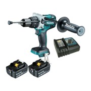 Аккум. ударная дрель-шуруповерт MAKITA LXT DHP 481 RTE в чем.