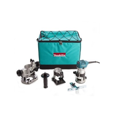 Фрезер кромочный MAKITA RT 0700 CX2 + аксессуары + АКЦИЯ Набор фрез 3 шт. D-70459 Фрезер кромочный MAKITA RT 0700 CX2 + аксессуары + АКЦИЯ Набор фрез 3 шт. D-70459