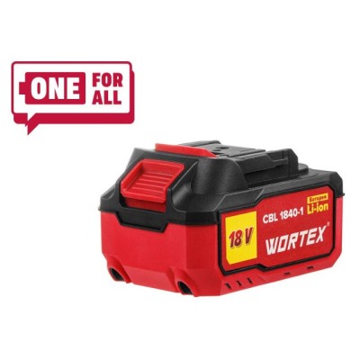 Аккумулятор WORTEX CBL 1840-1 18.0 В, 4.0 А*ч, Li-Ion ALL1 XLT Аккумулятор WORTEX CBL 1840-1 18.0 В, 4.0 А*ч, Li-Ion ALL1 XLT