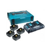 Комплект аккумулятор LXT 18.0 В BL1860B 4 шт. + зарядное устройство DC18RC в кейсе