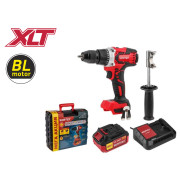 Аккум. дрель-шуруповерт WORTEX BD 2030 Dli в чем. ALL1 XLT SET БЕСЩЕТ., 18 В, 80 Н*м, 1х4 Ач