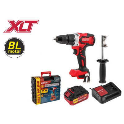 Аккум. дрель-шуруповерт WORTEX BD 2030 Dli в чем. ALL1 XLT SET БЕСЩЕТ., 18 В, 80 Н*м, 1х4 Ач Аккум. дрель-шуруповерт WORTEX BD 2030 Dli в чем. ALL1 XLT SET БЕСЩЕТ., 18 В, 80 Н*м, 1х4 Ач