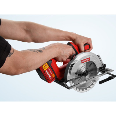 Аккум. циркулярная пила WORTEX CCS 1819-1 в чем. ALL1 XLT SET БЕСЩЕТ., 18 В, 185 мм, до 63 мм Аккум. циркулярная пила WORTEX CCS 1819-1 в чем. ALL1 XLT SET БЕСЩЕТ., 18 В, 185 мм, до 63 мм