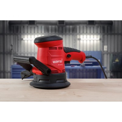 Эксцентриковая шлифмашина WORTEX LX RS 1245-1 E в кор. 450 Вт, 125 мм, 3000-13000 об/мин Эксцентриковая шлифмашина WORTEX LX RS 1245-1 E в кор. 450 Вт, 125 мм, 3000-13000 об/мин