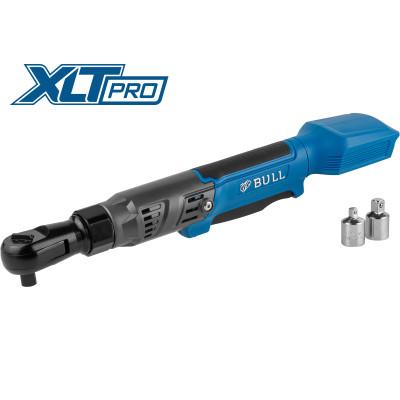 Аккум. угловая трещотка (гайковерт) BULL CRW 9020 в кор. XLTpro SOLO 90 Нм, 0-200 об/мин., LED Аккум. угловая трещотка (гайковерт) BULL CRW 9020 в кор. XLTpro SOLO 90 Нм, 0-200 об/мин., LED