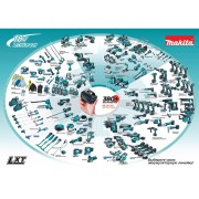 Аккум. перфоратор MAKITA LXT DHR183Z в кор.