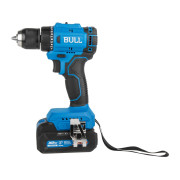 Аккум. дрель-шуруповерт BULL SR 1803 в чем. XLTpro БЕСЩЕТ., 2x2 А*ч, 18 В, 45 Н*м, БЗП 10 мм