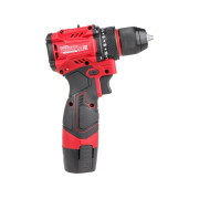 Аккум. дрель-шуруповерт WORTEX LX BD 1215-1 Li 12В, 30 Нм, 1.5 Ач акб, патрон 10 мм, бесщёт.