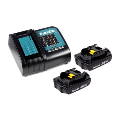 Комплект аккумулятор LXT 18.0 В BL1815N 2 шт. + зарядное устройство DC18SD в кейсе Комплект аккумулятор LXT 18.0 В BL1815N 2 шт. + зарядное устройство DC18SD в кейсе